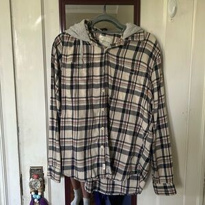 AMERICAN EAGLE FLANNEL WITH HOOD